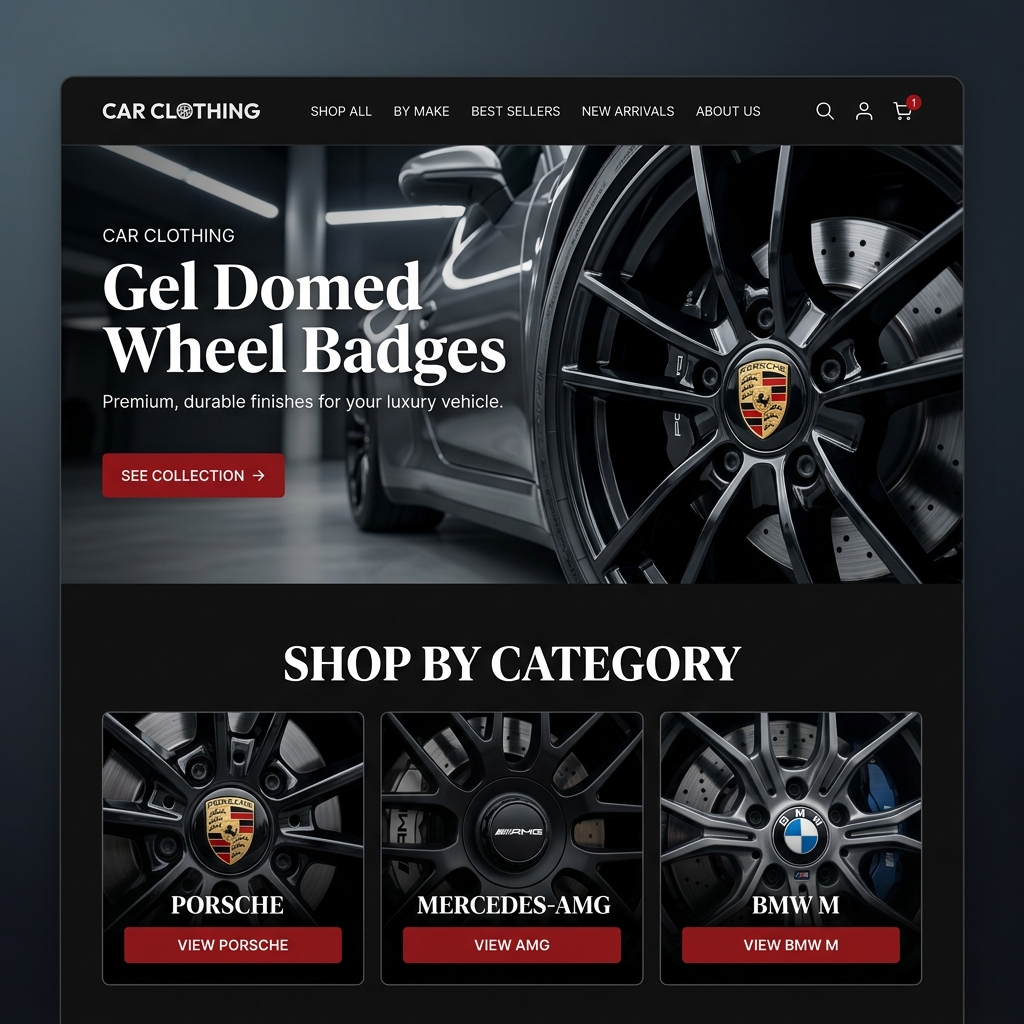 Car Clothing Ecommerce